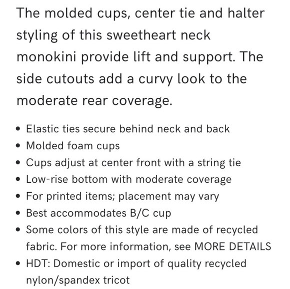 Venus Monokini in Teal Size 4 - Picture 6 of 7